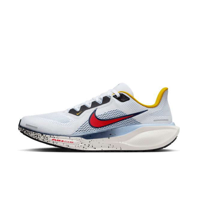 Nike Air Zoom Pegasus 41 White Psychic Blue Speed Red HJ9068-100