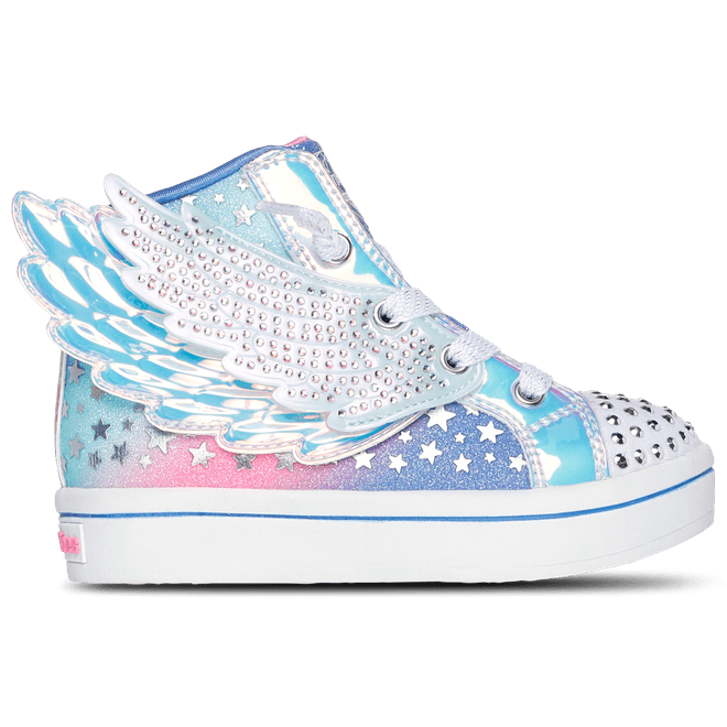 Skechers  Twi-Lites 2.0 Iridescent Studded Wing High 314392N-BLMT