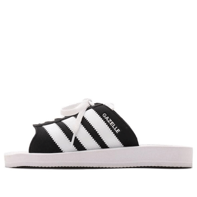 adidas Originals GAZELLE BEACH Slides 'White Black' JQ7421