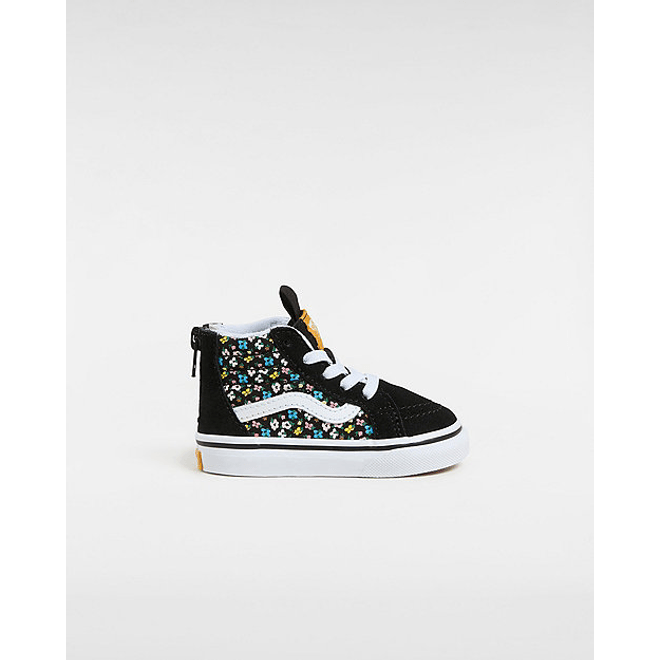 Vans Sk8-Hi Zip Toddler 'Ditsy Floral Black'  VN000D0NBMV