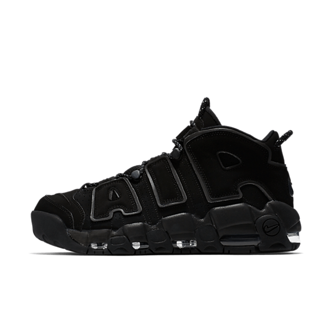 Nike Air More Uptempo 'Triple Black' 414962-004