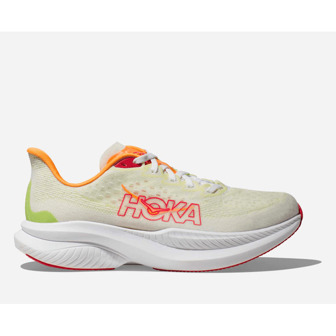HOKA  Mach 6 Road Running  White 1147810-WTLT