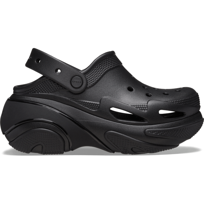 Crocs Unisex Bubble Crush Clogs Triple Black  210061-0WC