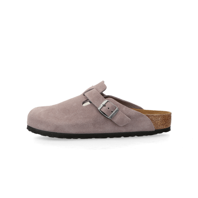Birkenstock Boston Suede Leather "Faded Purple" 1028363