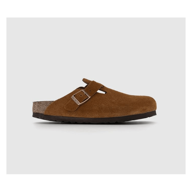 Birkenstock Boston Soft Footbed Suede Mink 1009542/1009543