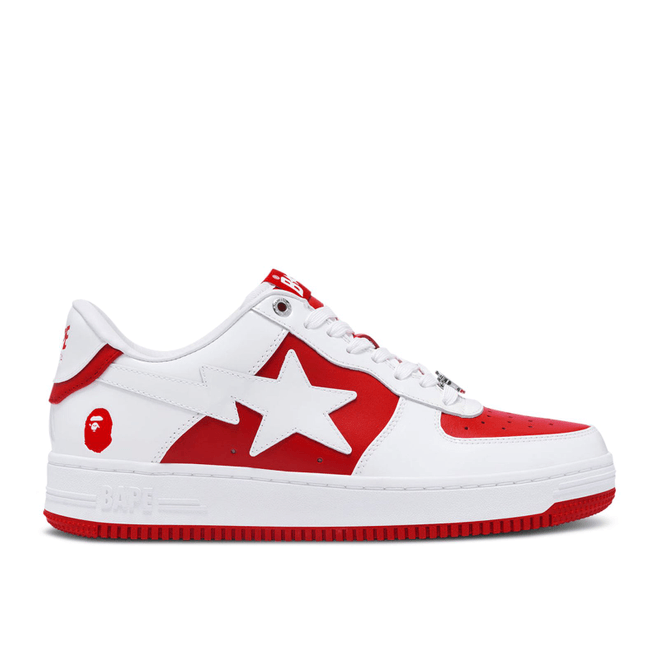 BAPE Bapesta #6 'Patent Leather Pack - Red'  1K30191328 RED