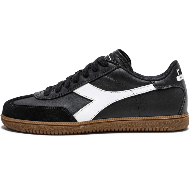 Diadora Trainer Leather - Black and White 501.181246_C0641