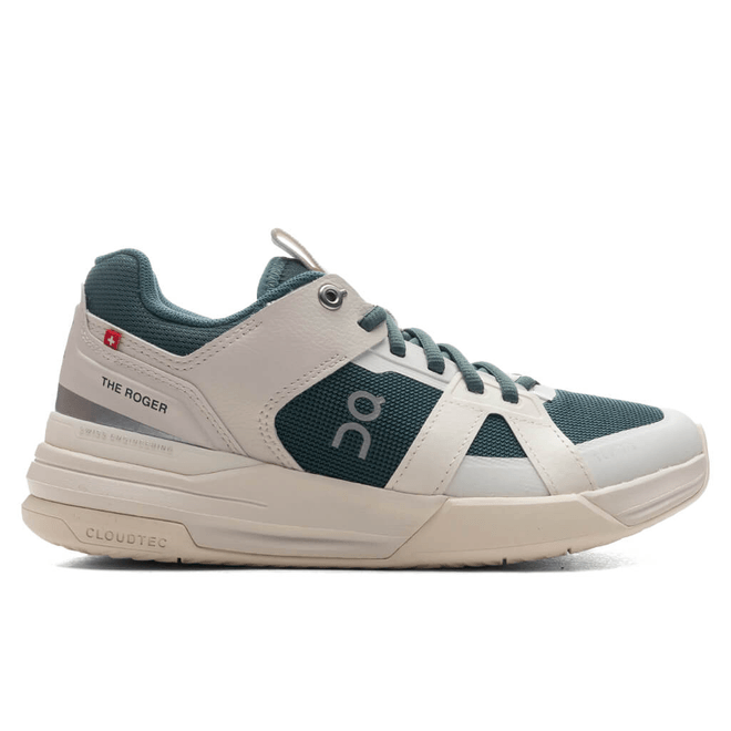 On The Roger Women'S Clubhouse Pro 1 Ivory/Evergreen 3WE30622491