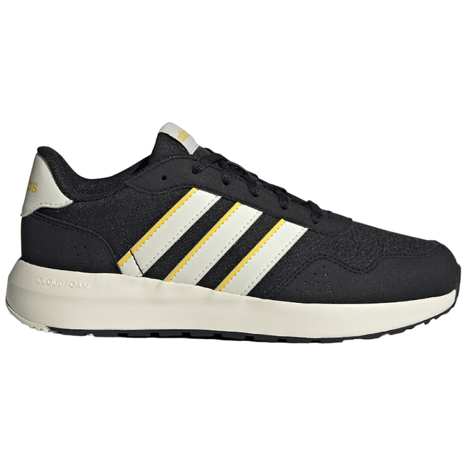 adidas Run 60s Core Black Off White Utility Yellow (GS) IE6440