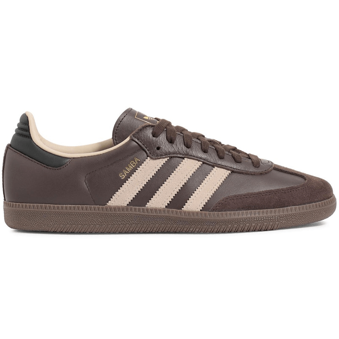 adidas Samba OG Dark Brown Beige Gum JI0217