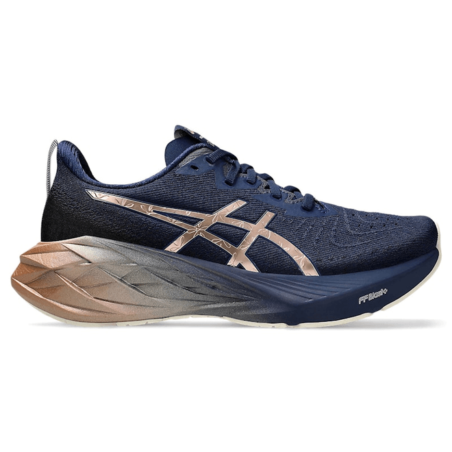 ASICS Novablast 4 Platinum Blue Expanse Rose Gold (Women's) 1012B739-400