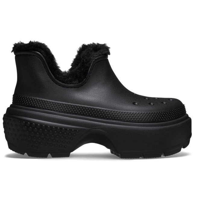 Crocs Unisex Stomp Shorty Boot Boots Black / Black  210673-060