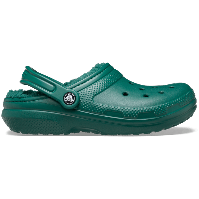 Crocs Unisex Classic Lined Clogs Emerald  203591-302