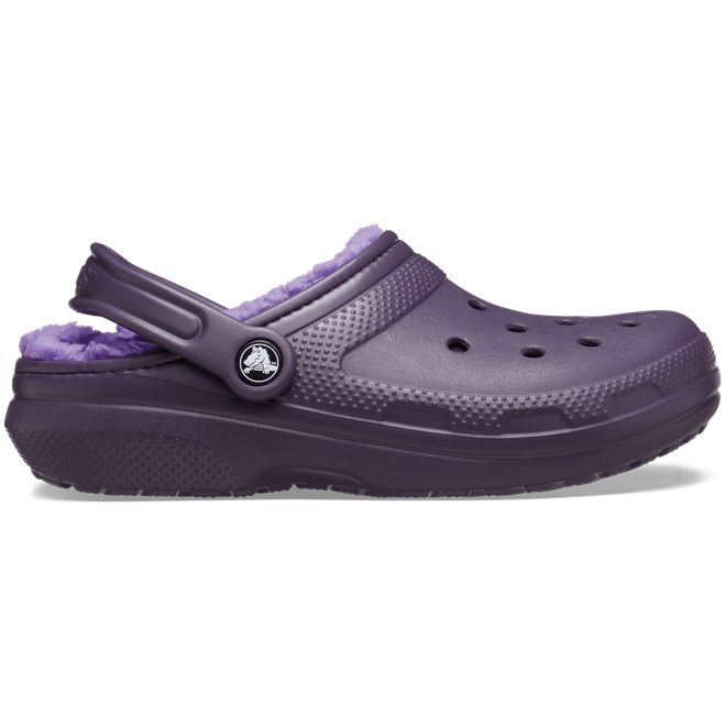 Crocs Unisex Classic Lined Clogs Dark Iris  203591-5AS