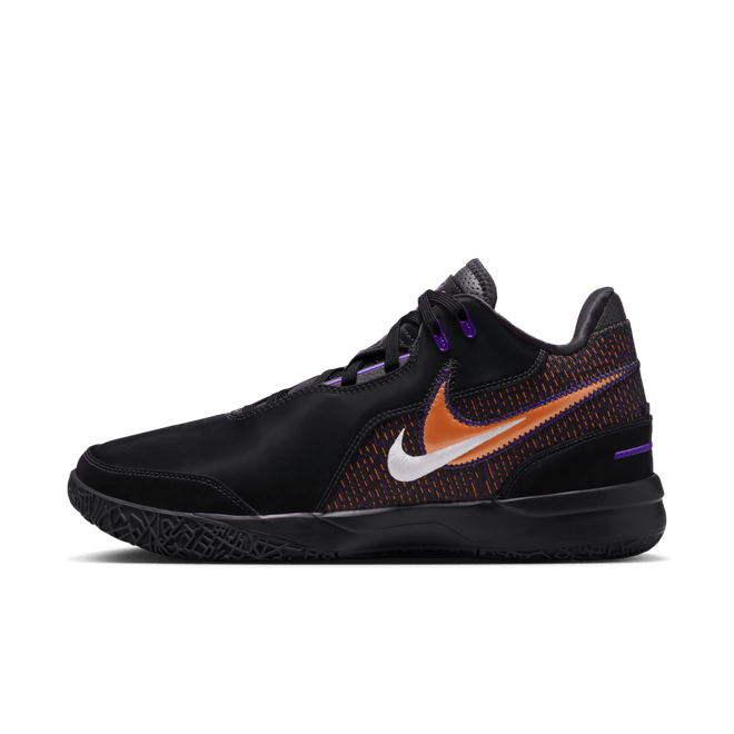 Nike Zoom LeBron NXXT Gen AMPD Black Field Purple Bright Mandarin HF0714-001