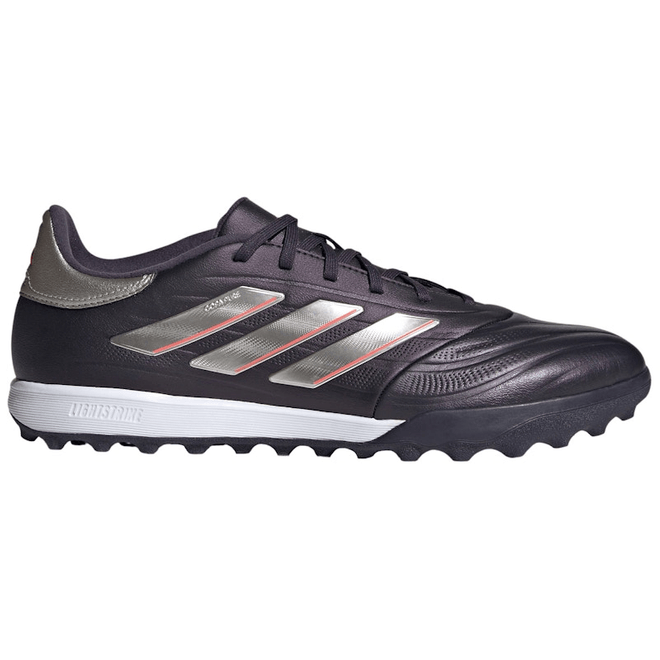 adidas Copa Pure 2 League Turf Aurora Black Platinum Metallic Turbo IG8720