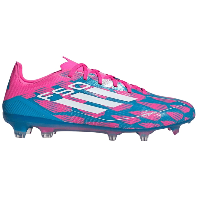 adidas F50 Pro FG Solar Blue Cloud White Solar Pink IH7338
