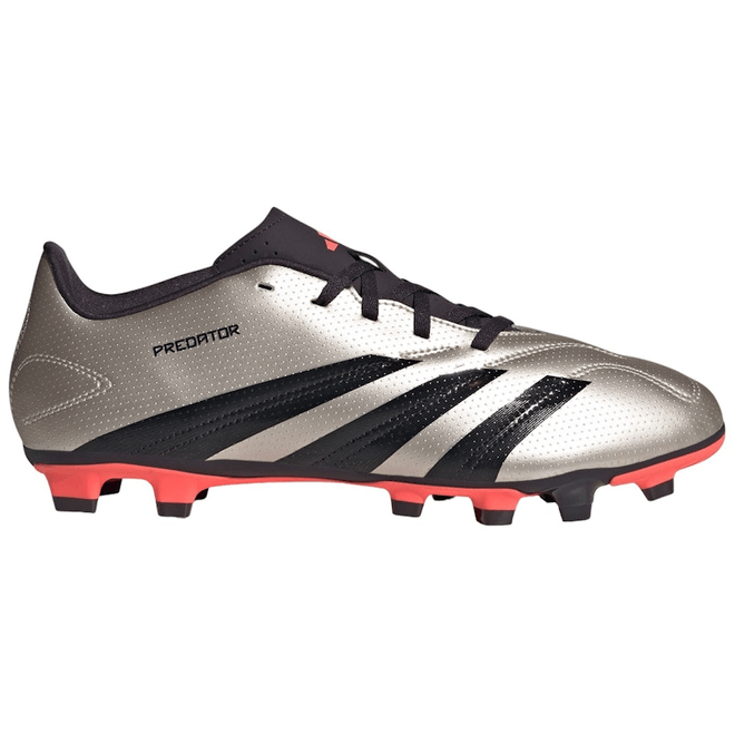 adidas Predator Club Multi-Ground Platinum Metallic Aurora Black Turbo IF6341