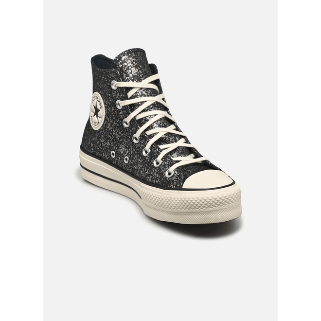 Converse Chuck Taylor All Star Lift Platform Glitter Navy, White A09551C