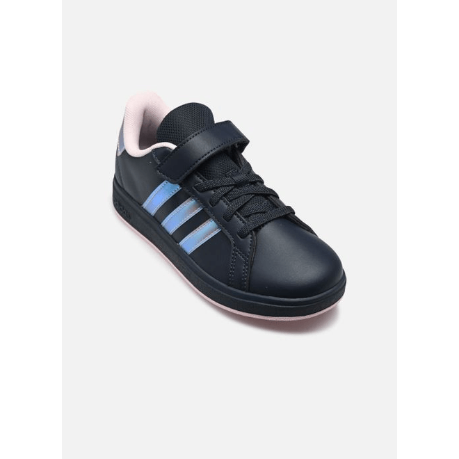 adidas Grand Court 2.0 Aurora Ink Iridescent Clear Pink (PS) IE3850
