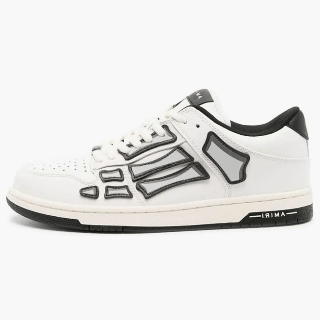 AMIRI Skel Low Top White Black PS24MFS005-111