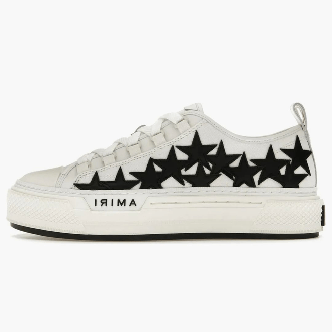 AMIRI Stars Court Low White Black PXMFS004-111