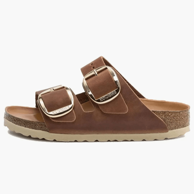 Birkenstock Arizona Big Buckle Oiled Leather Cognac (Women's) 1011072