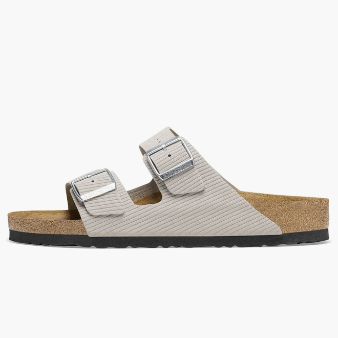 Birkenstock Arizona Embossed Corduroy Suede Stone Coin 1026131