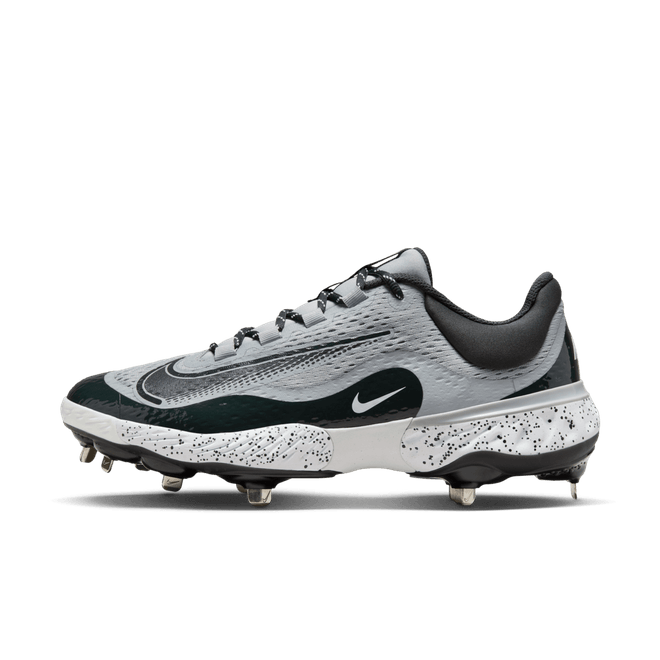 Nike Alpha Huarache Elite 4 Low Wolf Grey White Dark Smoke Grey DJ6521-004