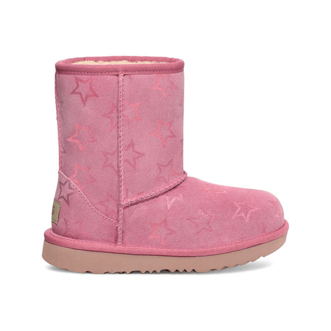 UGG Classic II Iridescent Stars Boot Dusty Orchid Pink Iridescent (Kids) 1157712K-DDP