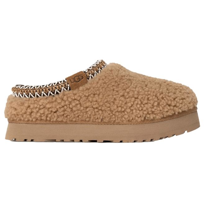 UGG Tazz Slipper Maxi Curly Chestnut (Kids) 1167810K-CHE