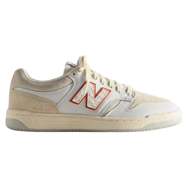 New Balance Numeric 480 Kith Madison Square Garden White Orange NM480NYK