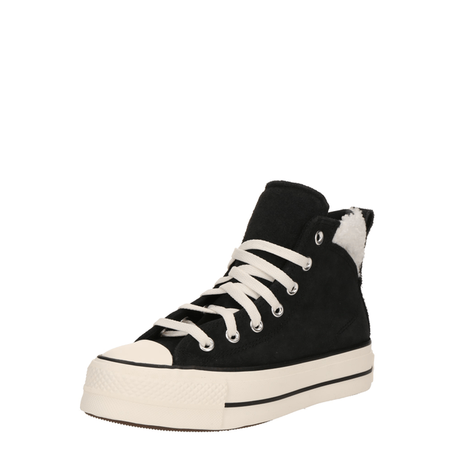 Converse Chuck Taylor All Star Puff Lift Cozy Platform black/egret A09377C