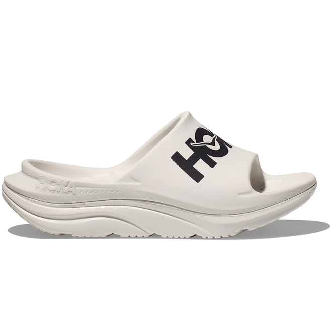 Hoka One One Ora Athletic Slide White Black 1155154-WBLC