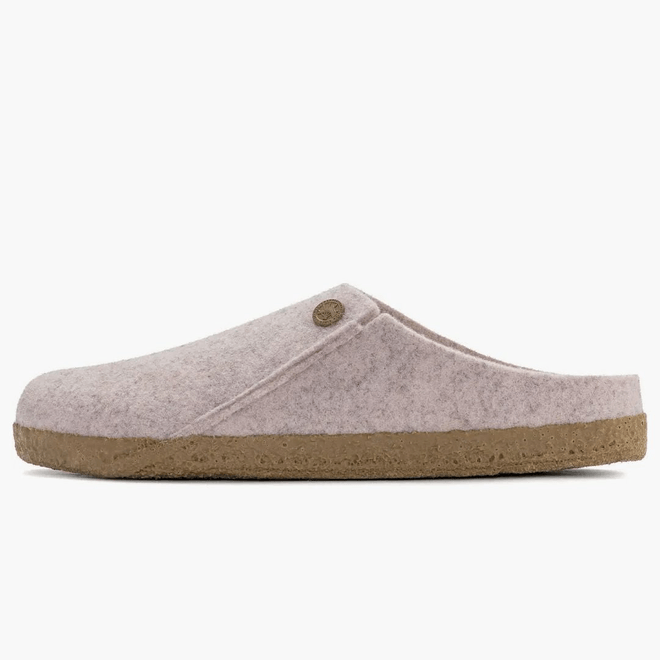 Birkenstock Zermatt Shearling Clog Wool Felt Light Rose 1023163