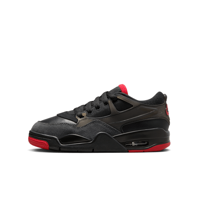 Air Jordan 4 RM GS 'Black & Varsity Red' FQ7938-060