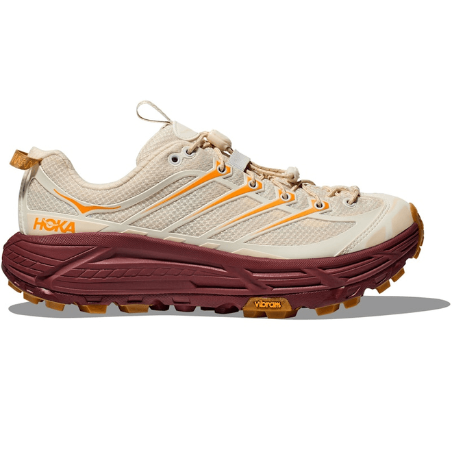 Hoka One One Mafate Three2 Vanilla Varsity Burgundy 1141572-VVR
