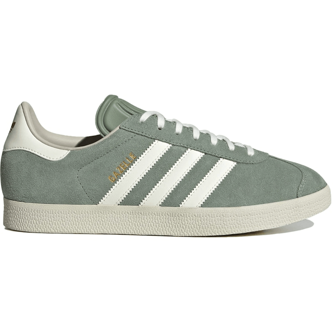 adidas Gazelle Silver Green Off White JP7783