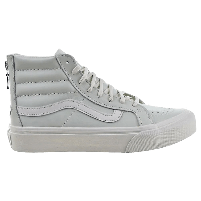 Vans Sk8-Hi Slim Zip Leather Zephyr Blue (Women's) VN08GRMRI