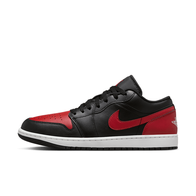 Air Jordan 1 Low 'Black & Varsity Red' 553558-067