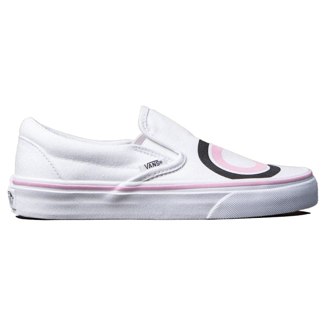 Vans Classic Slip-On Sayings OMG White (Women's) VN08F7MUR