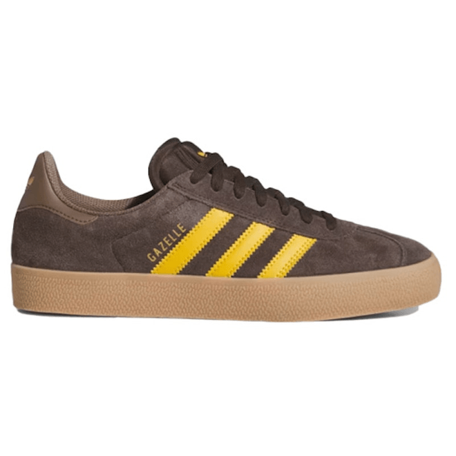 adidas Gazelle ADV Dark Brown Preloved Yellow JP5857