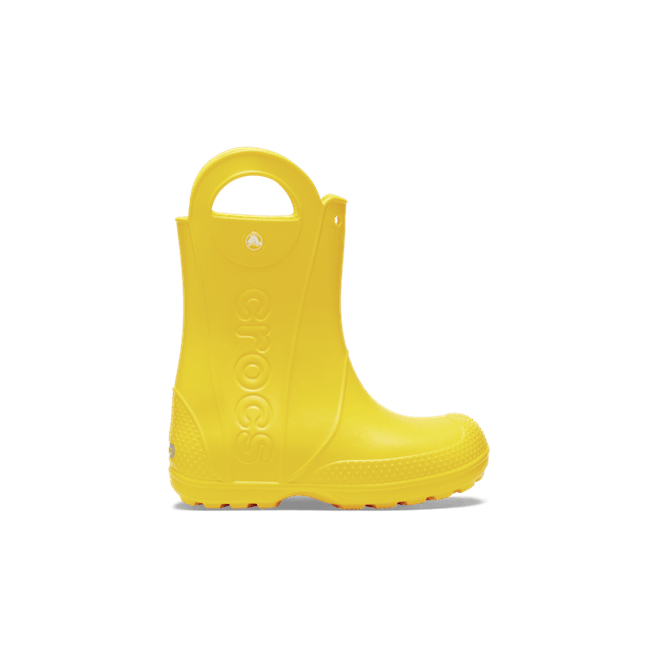 Crocs Kids Handle It Rain Boot Boots Yellow  211052-730