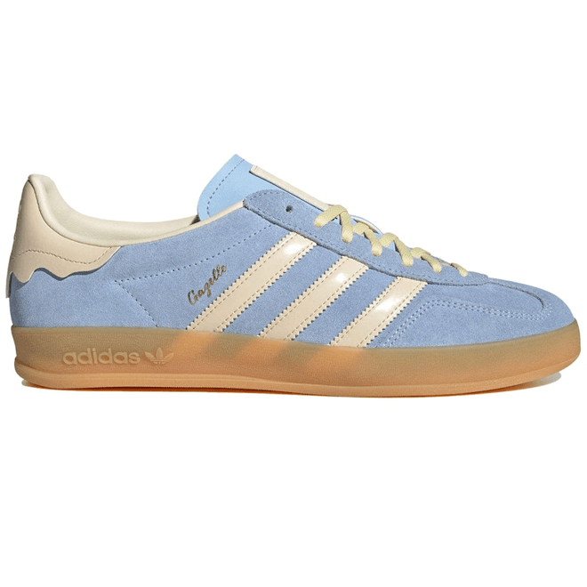 adidas Gazelle Indoor Light Blue Yellow Gum (Women's) JR8029