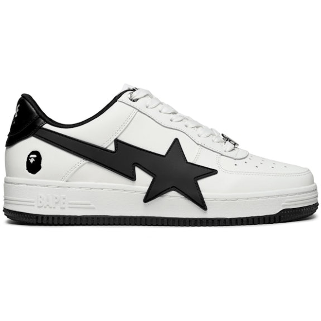 A Bathing Ape Bape Sta OS#2 White Black 1K20-191-314-BLK