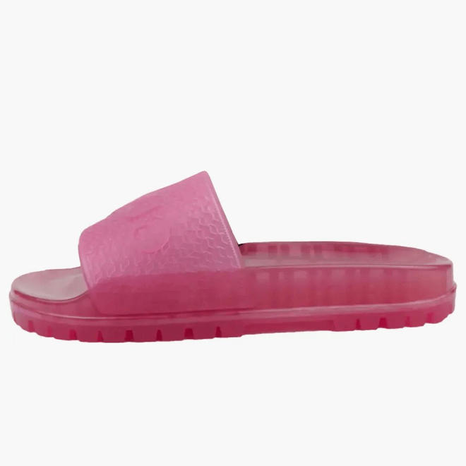 adidas x Gucci Adilette Slide Transparent Pink (Women's) 721228 JAACP 5307