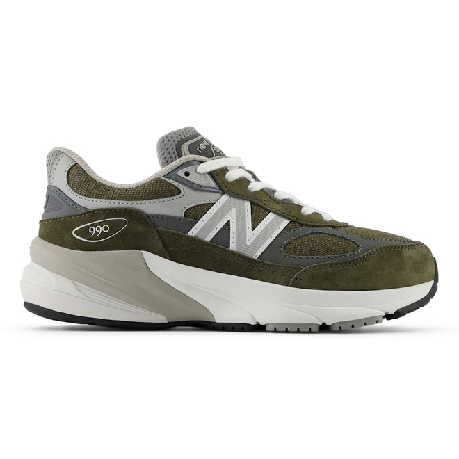 New Balance 990v6 Olive Grey (GS) GC990OG6