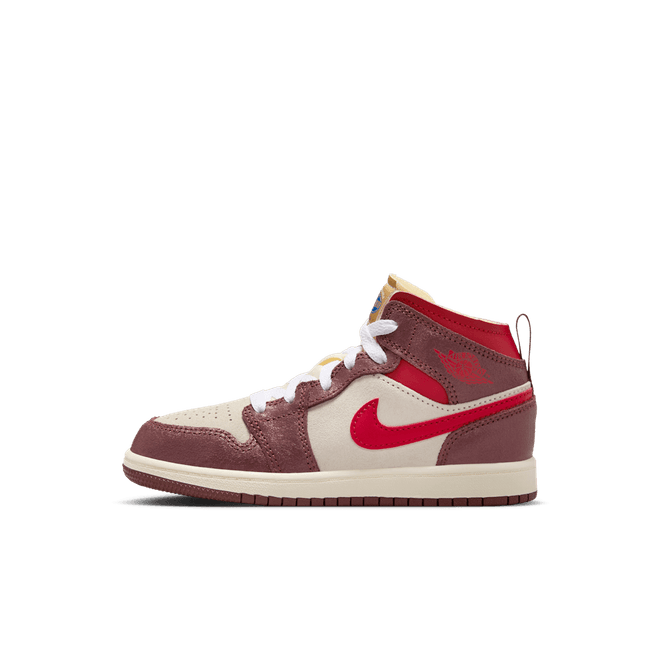 Jordan 1 Mid SE Little Kids' HF3198-100