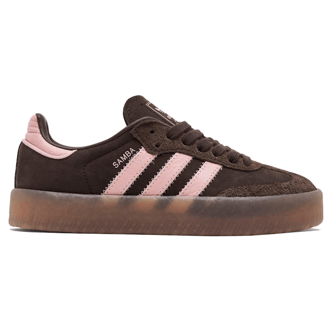 adidas Sambae Dark Brown Wonder Mauve (Women's) JI2744