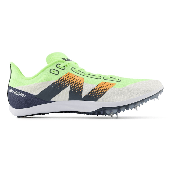 New Balance FuelCell MD500 v9 Bleached Lime Glo Graphite White UMD500G9